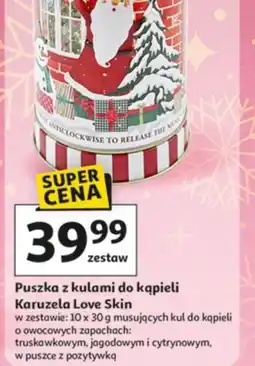 Auchan Puszka z kulami do kąpieli Karuzela Love Skin oferta
