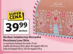 Auchan Zestaw świąteczny Skrzynka Pocztowa Love Skin oferta