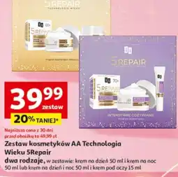 Auchan Zestaw kosmetyków AA Technologia Wieku 5Repair oferta