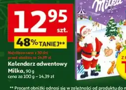 Auchan Kalendarz adwentowy Milka oferta