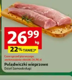 Auchan Polędwiczki wieprzowe oferta