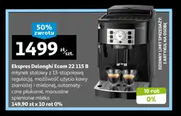 Auchan Ekspres Delonghi Ecam 22 115B oferta