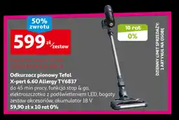 Auchan Odkurzacz pionowy Tefal X-pert 6.60 Allergy TY6837 oferta