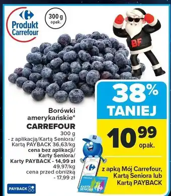 Carrefour Market Borówki amerykańskie Carrefour oferta