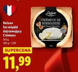 Lidl Ser miękki dojrzewający Crémeux Deluxe oferta