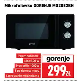 Neopunkt Mikrofalówka Gorenje oferta