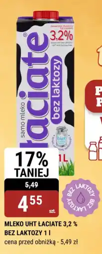 bi1 Mleko uht łaciate 3,2 % bez laktozy oferta