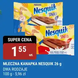 bi1 Mleczna kanapka nesquik oferta