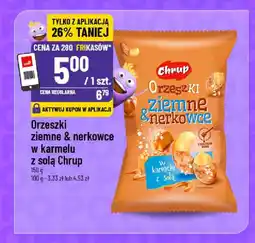 Polomarket Orzeszki ziemne & nerkowce w karmelu z solą Chrup oferta