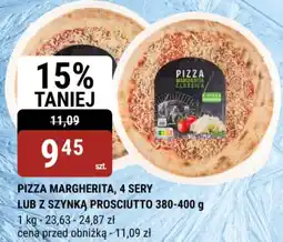 bi1 Pizza margherita, 4 sery lub z szynką prosciutto oferta