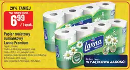 Polomarket Papier toaletowy rumiankowy Lanna Premium oferta