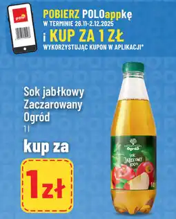 Polomarket Sok jabłkowy Zaczarowany Ogród, 1l oferta