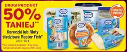 Polomarket Koreczki lub filety śledziowe Master Fish oferta