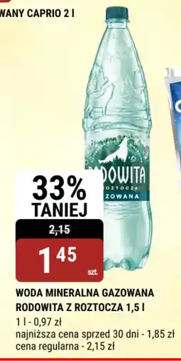bi1 Woda mineralna gazowana rodowita z roztocza oferta