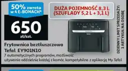 Auchan Frytownica beztłuszczowa Tefal EY901N10 oferta