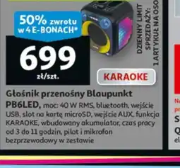 Auchan Głośnik przenośny Blaupunkt oferta