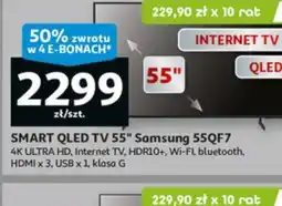 Auchan SMART QLED TV Samsung 55QF7 oferta