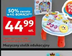 Auchan Muzyczny stolik edukacyjny oferta
