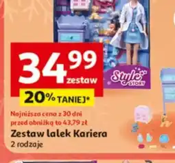 Auchan Zestaw lalek Kariera oferta