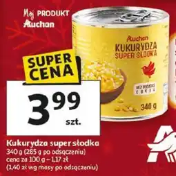 Auchan Kukurydza super słodka oferta