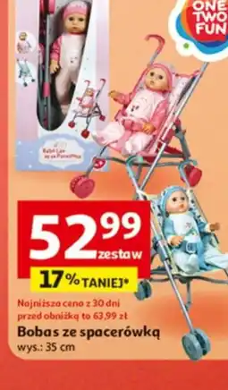 Auchan Bobas ze spacerówką oferta