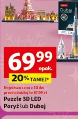 Auchan Puzzle 3D LED oferta