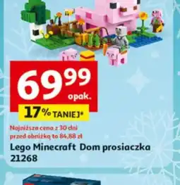 Auchan Lego Minecraft Dom prosiaczka oferta