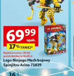 Auchan Lego Ninjago Mech bojowy oferta
