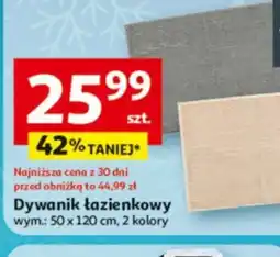 Auchan Dywanik łazienkowy oferta