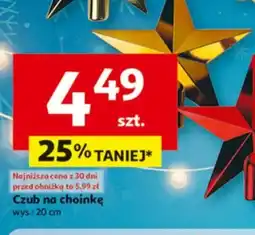 Auchan Czub na choinkę oferta