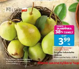 Auchan Gruszka lukasówka i ksenia oferta