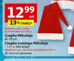 Auchan Czapka Mikołaja oferta