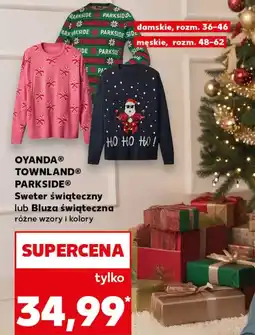 Kaufland Sweter świąteczny Oyanda oferta