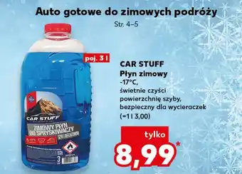 Płyn do spryskiwaczy zimowy Car Stuff