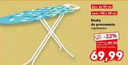 Kaufland Deska do prasowania oferta