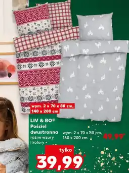 Kaufland Pościel Liv & BO oferta