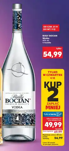 Kaufland Wódka Biały Bocian oferta