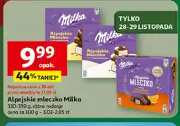 Auchan Mleczko alpejskie Milka oferta
