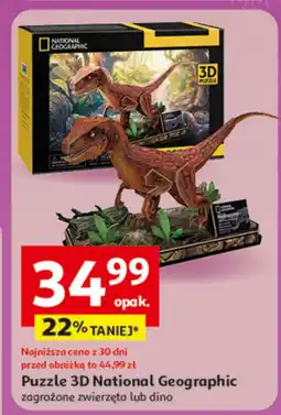 Auchan Puzzle National Geographic oferta