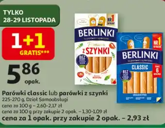 Parówki Berlinki