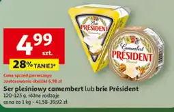 Auchan Ser pleśniowy President oferta