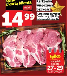 Topaz Karkówka Topaz oferta