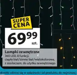 Auchan Lampki zewnętrzne oferta