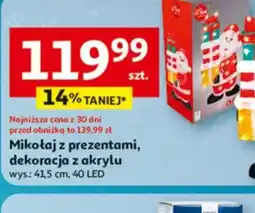 Auchan Mikołaj z prezentami oferta