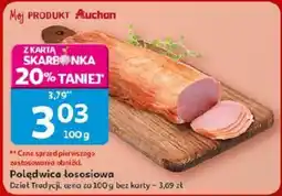 Auchan Polędwica łososiowa oferta