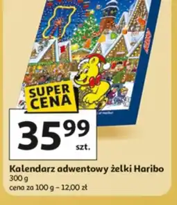 Auchan Kalendarz adwentowy żelki Haribo oferta