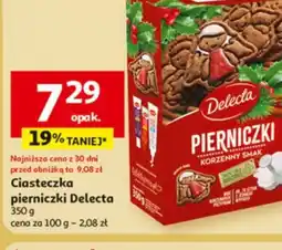 Auchan Ciasteczka pierniczki Delecta oferta