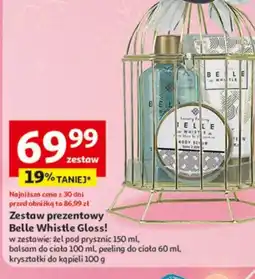 Auchan Zestaw prezentowy Belle Whistle Gloss! oferta