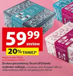 Auchan Zestaw prezentowy Tesori d'Oriente oferta