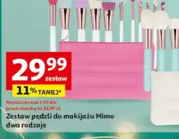 Auchan Zestaw pędzli do makijażu Mimo oferta